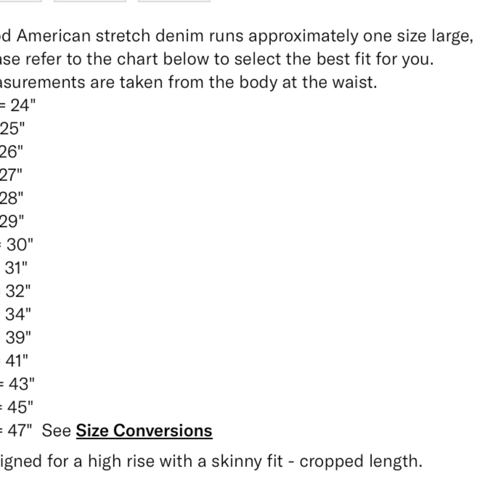 Good American Jeans (16) - Picture 4 of 5
